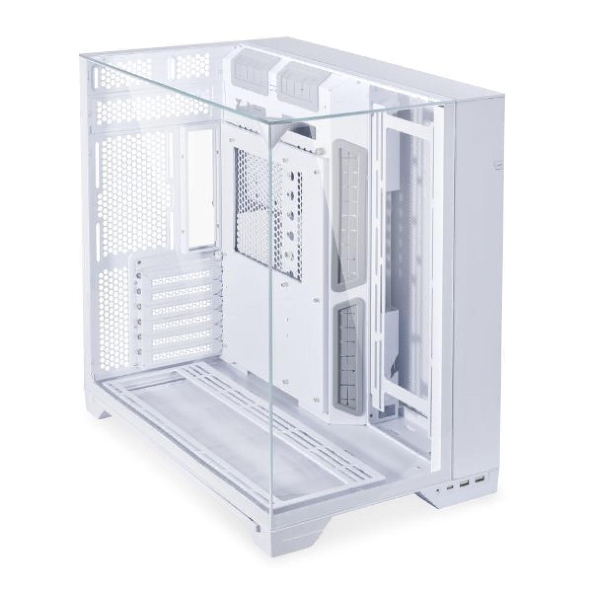 LIAN LI O11 VISION WHITE ATX GAMING CASE