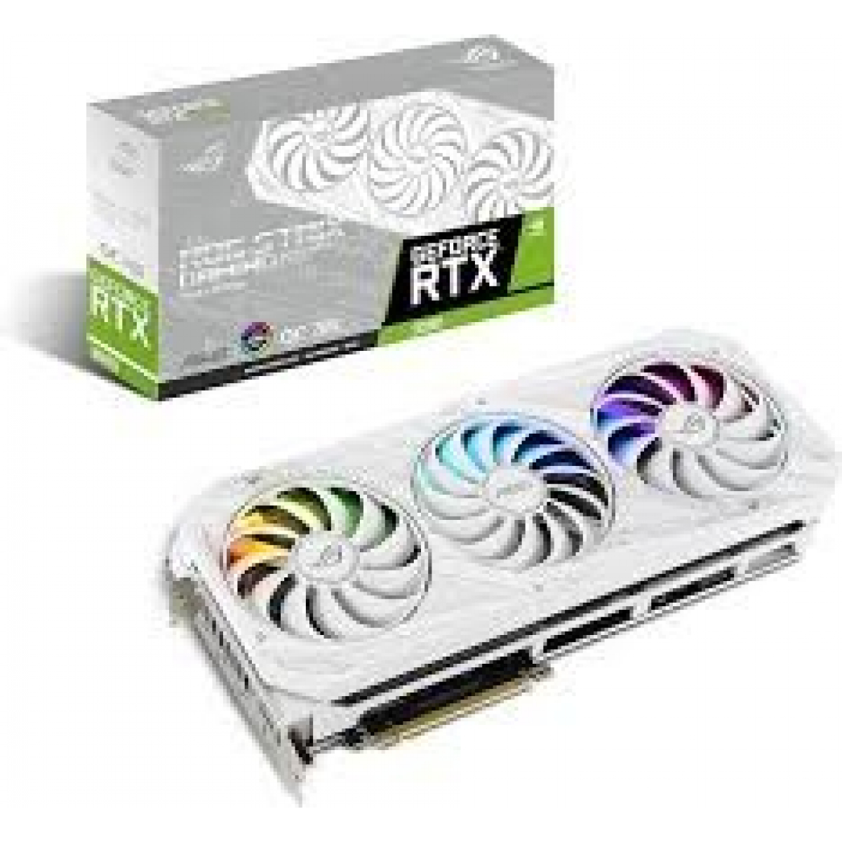 REFURB ASUS ROG-STRIX-RTX3090-O24G-WHITE GEFORCE R