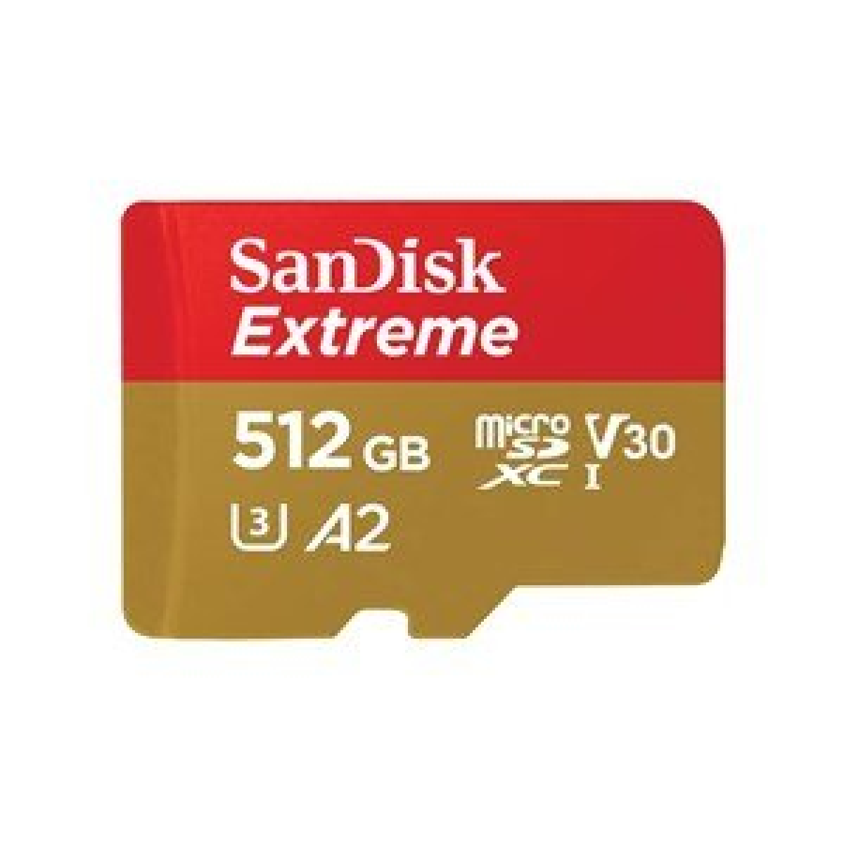 SANDISK EXTREME MICROSDXC SQXAV 512GB V30 U3 C10 A