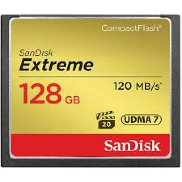 SANDISK EXTREME PRO CF, CFXPS 128GB, VPG65, UDMA 7