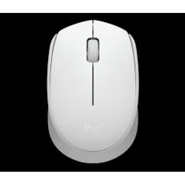 Logitech M171 USB Wireless Mouse - Off White