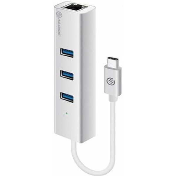 ALOGIC USB-C TO GIGABIT 3 PORT USB HUB