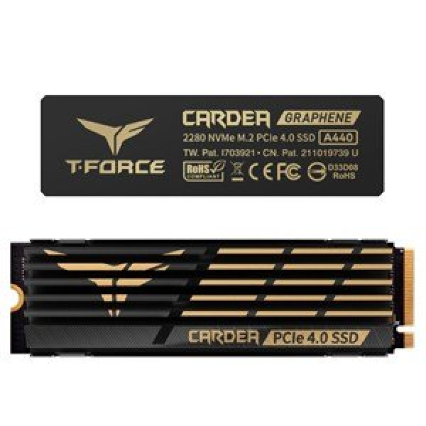 TEAM T-FORCE CARDEA A440 M.2-2280 PCI-E Gen4x4 2TB